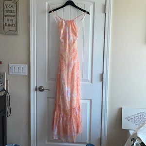 Guess new floral maxi dress sz. Small